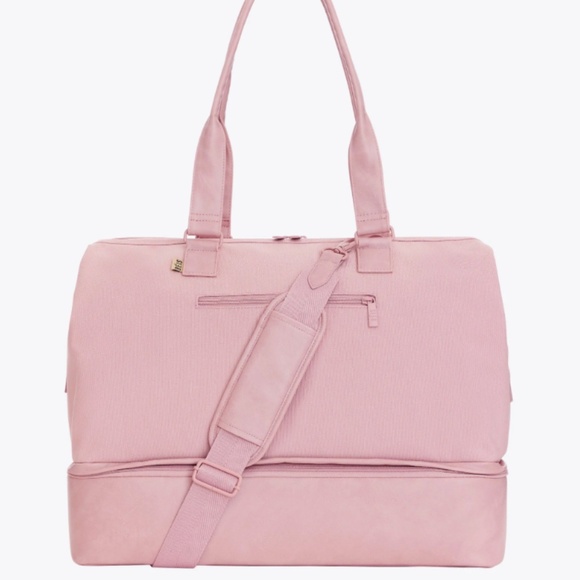 BEIS The Convertible Weekender in Atlas Pink NEW without tags - Picture 2 of 5